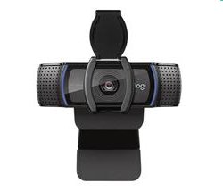Logitech C920s HD Pro - Full HD web kamera, krytka obj., stereo zvuk, USB