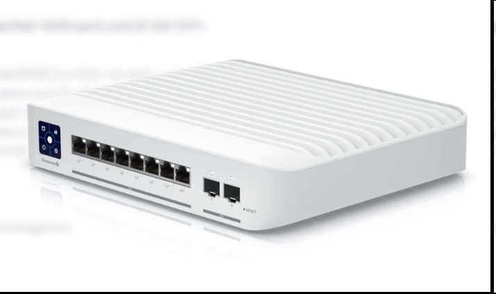 Ubiquiti UniFi switch Gen2 USW-Enterprise-8-PoE Layer3 8x 2,5Gbps + 2x SFP+ POE/POE+ (120W)