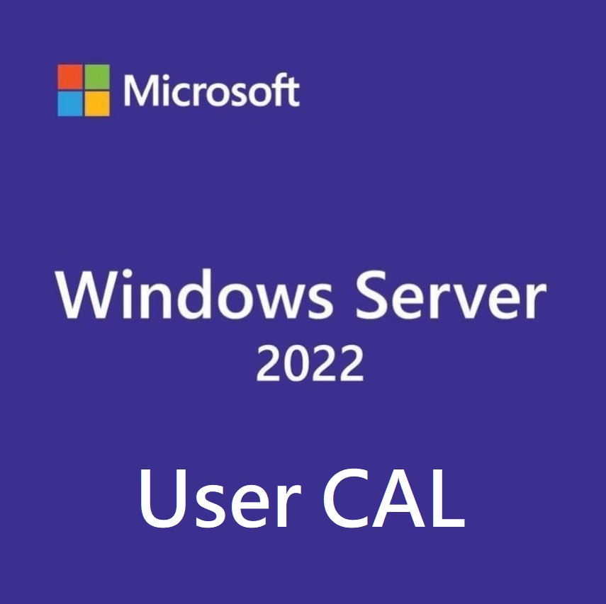 DELL 5-pack of Windows Server 2022/2019 User CALs (STD or DC) Cus Kit