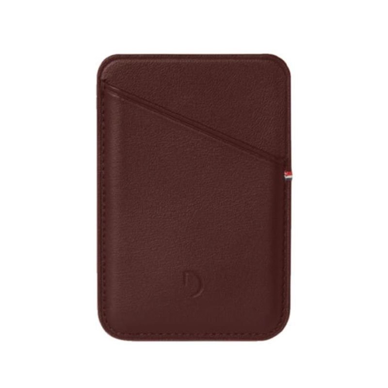 Decoded puzdro Leather MagSafe Card Sleeve - Brown