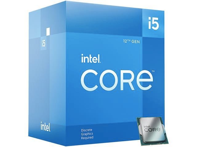 INTEL Core i5-12400F (2,5Ghz / 18MB / Soc1700 / no VGA) Box