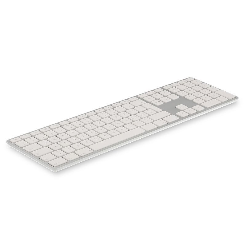 LMP klávesnica Bluetooth Numeric Keyboard 110 keys EN layout - Silver Aluminium