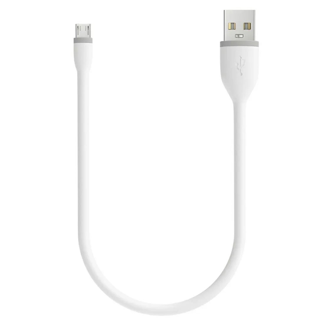Satechi kábel Flexible USB to Micro USB 0.25m - White