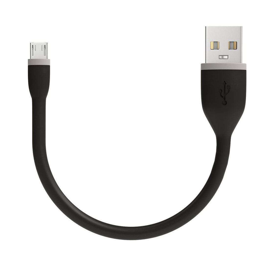 Satechi kábel Flexible USB to Micro USB 0.15m - Black