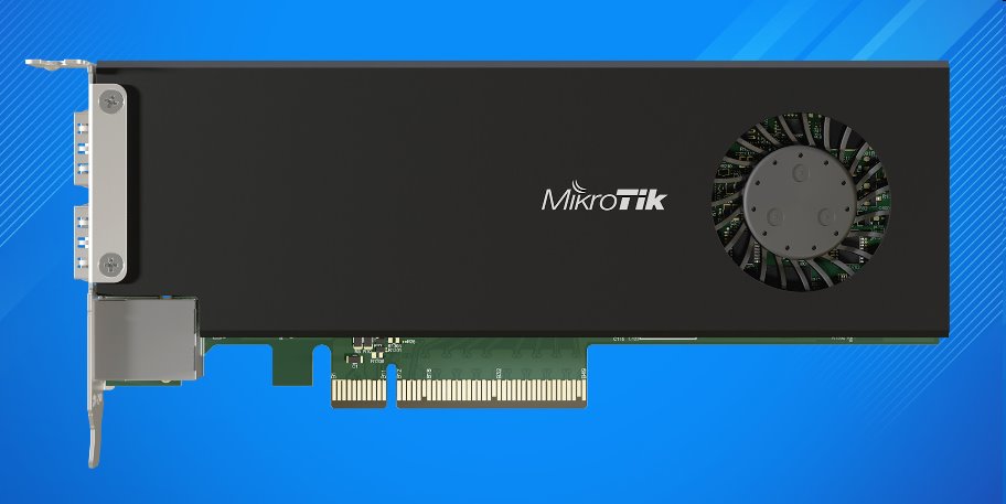 MIKROTIK RouterBOARD Cloud Core Router CCR2004-1G-2XS-PCIe + L6 (2GHz; 4GB RAM; 1xGLAN; 2x SFP28) network card