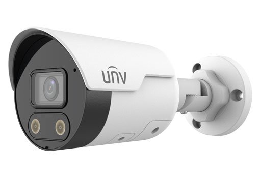 UNIVIEW IP kamera 2688x1520 (4 Mpix), až 25 sn/s, H.265, obj. 2,8 (101,1°), PoE, Mic., IR 30m, WDR 120dB, ROI, koridor formát, 3DN