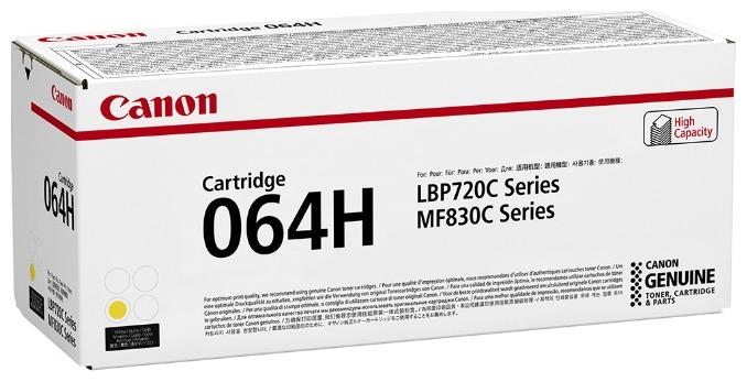 Canon cartridge 064H yellow