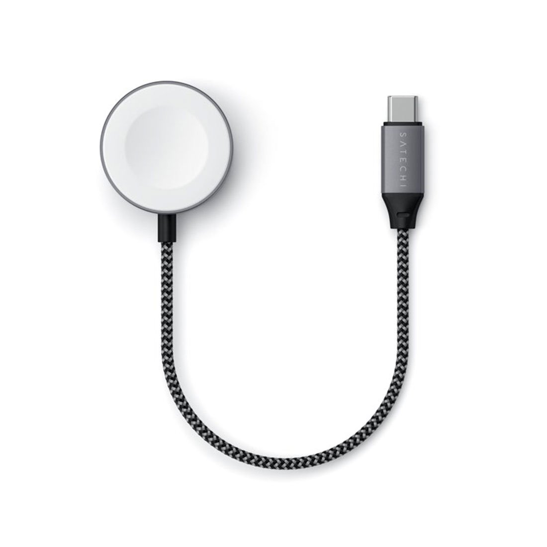 Satechi kábel USB-C Magnetic Charging Cable pre Apple Watch - Space Gray
