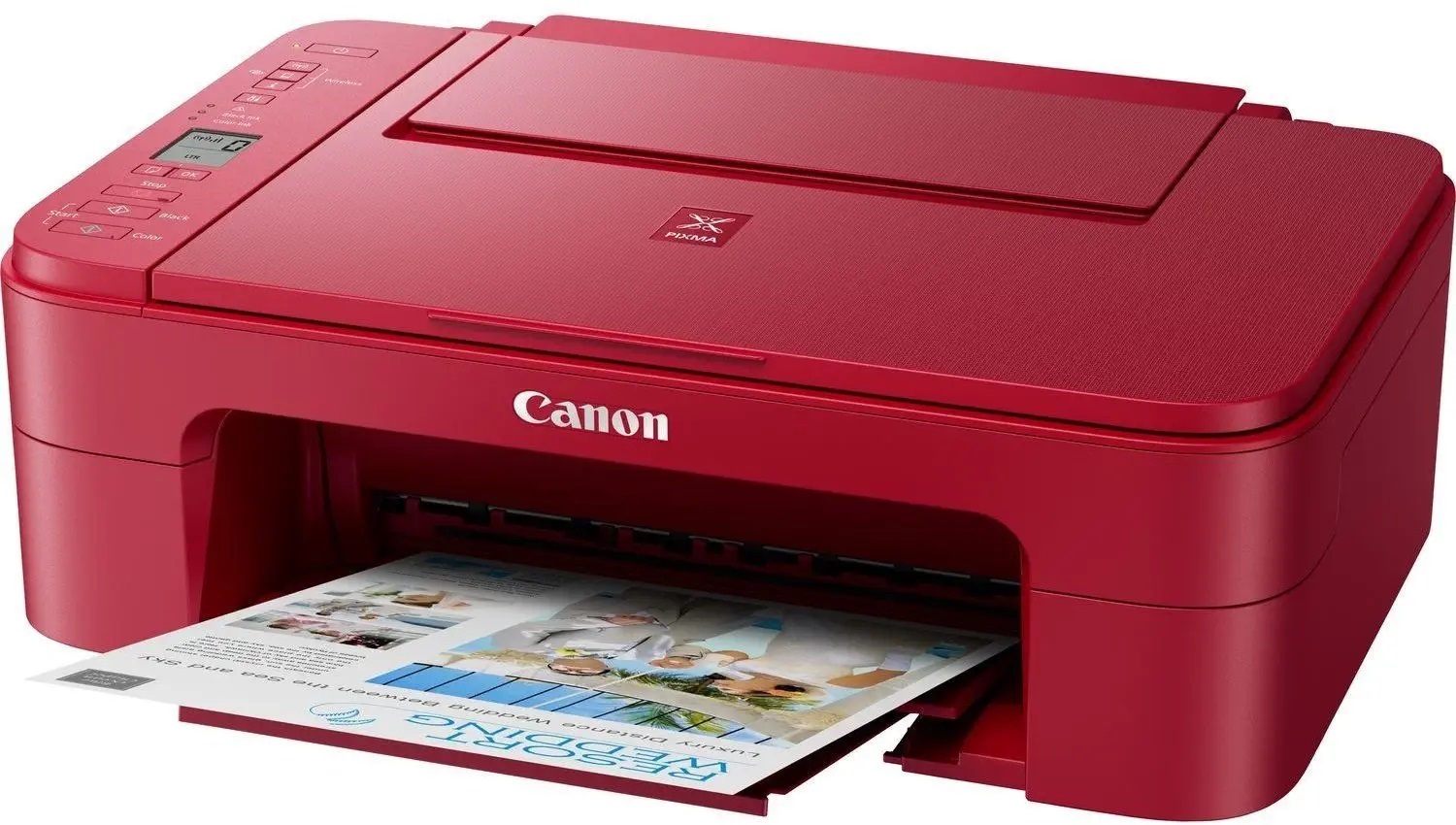Canon PIXMA TS3352 červená (A4, tlač/kopírovanie/skenovanie/cloud, WiFi, USB)