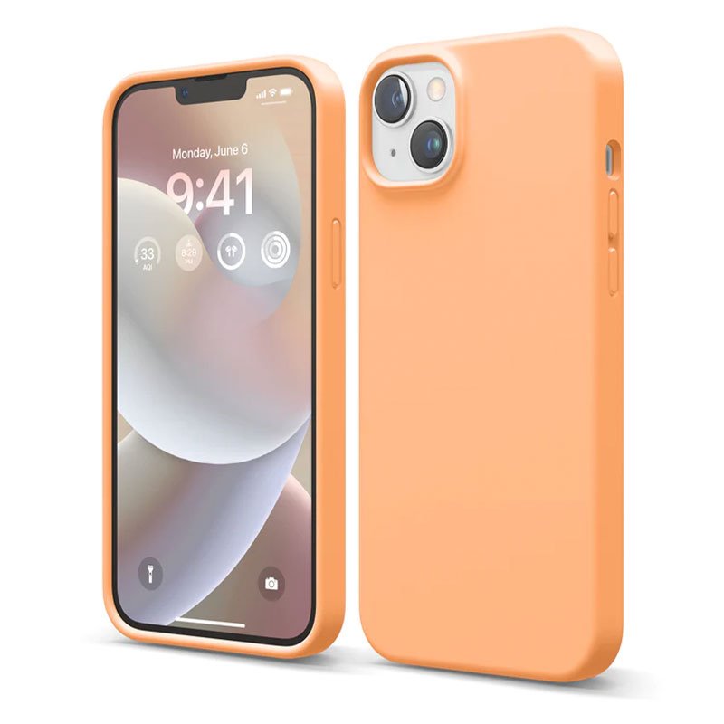Elago kryt Silicone Case pre iPhone 14 Plus - Orange