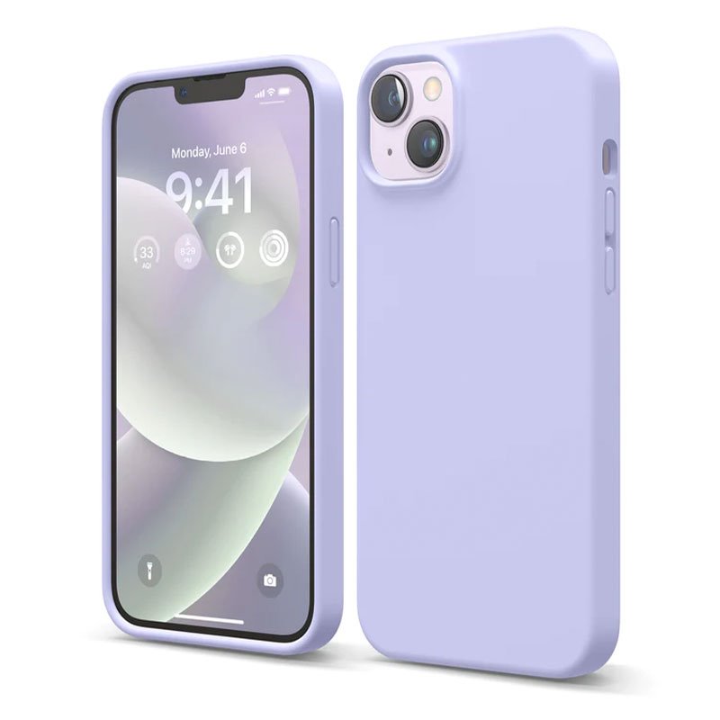 Elago kryt Silicone Case pre iPhone 14 Plus - Purple