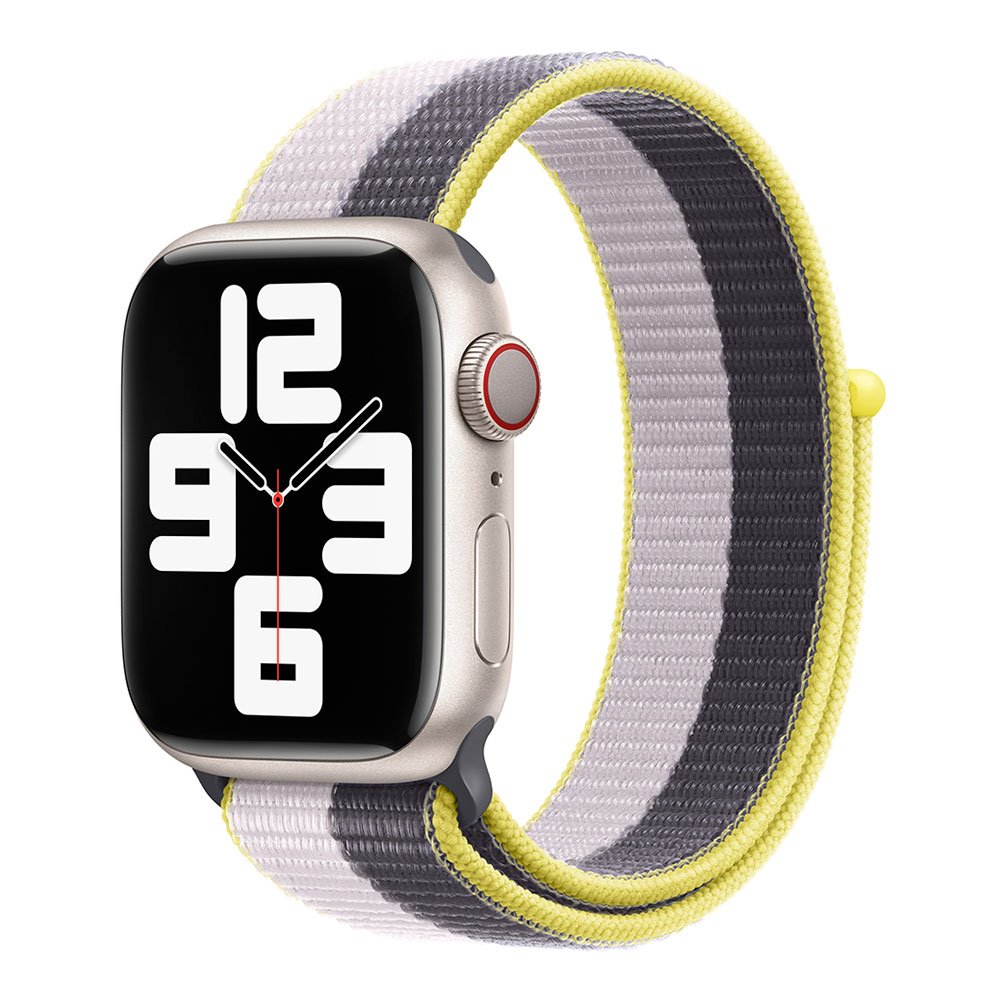 Devia remienok Nylon Braided Two-Tone Loop pre Apple Watch 44/45/49mm - Lilac