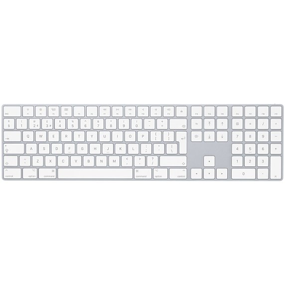 Apple Magic Keyboard s numerickou klávesnicou SK - Biele klávesy