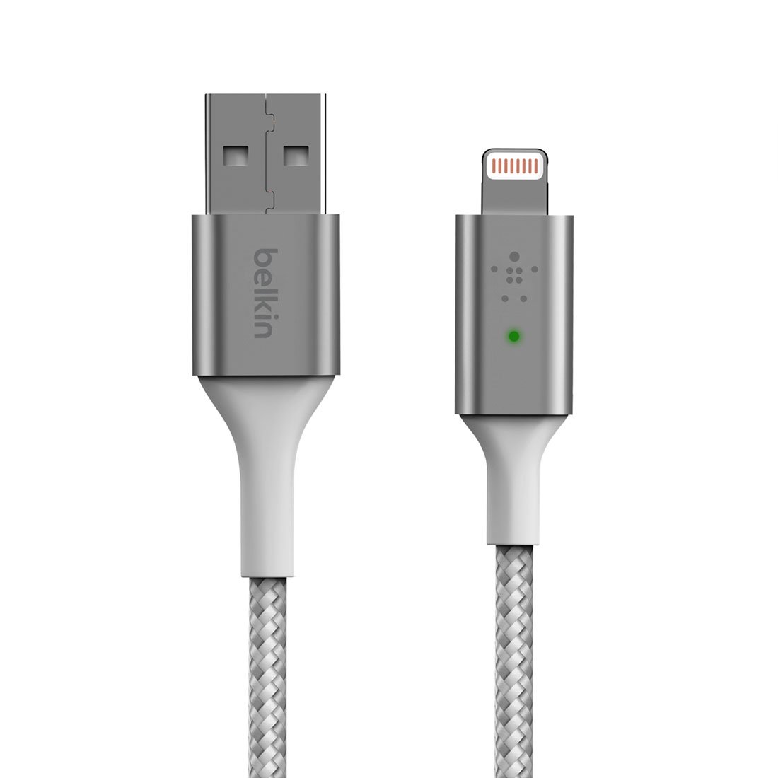 Belkin kábel Boost Charge Smart LED USB-A to Lightning 1.2m - White