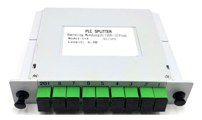 PLC-IM-1X8-SC-APC Modulový PLC splitter PLC-IM-1X8-SC-APC, G657A, 1:8