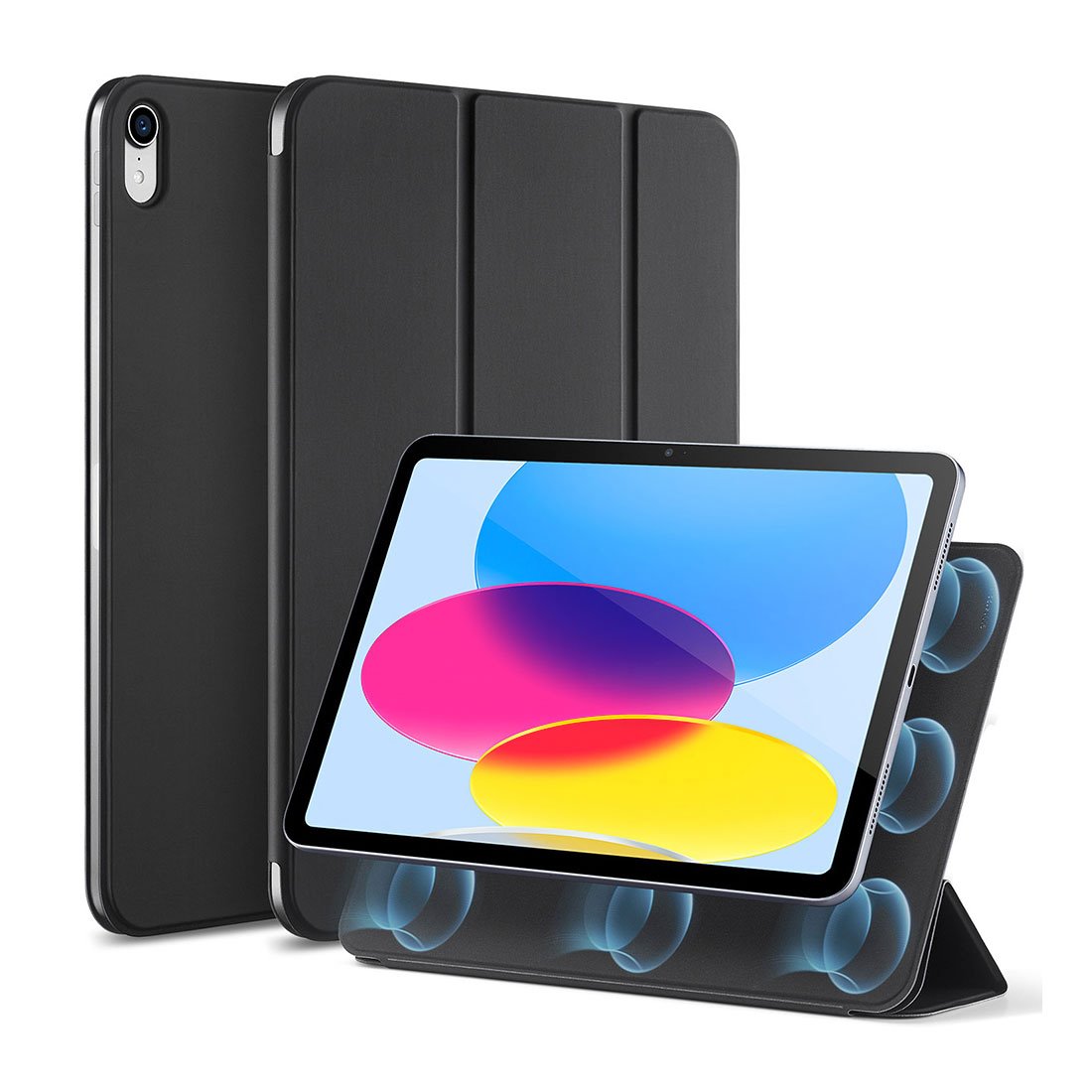 ESR puzdro Rebound Magnetic Case pre iPad 10.9" 2022 10th Gen - Black