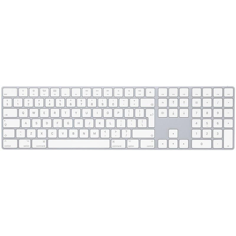 Apple Magic Keyboard s numerickou klávesnicou INT English - Silver