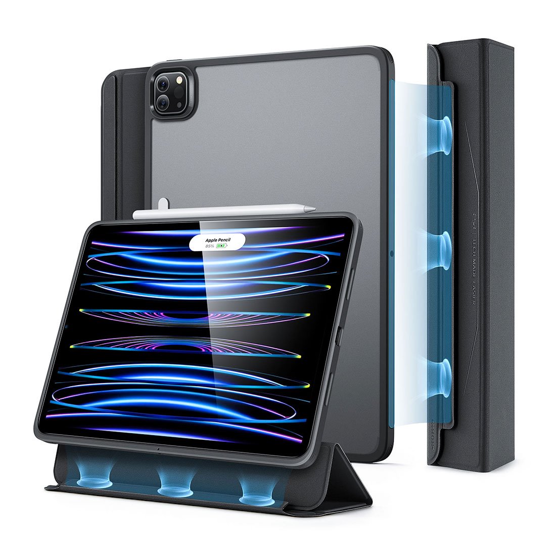 ESR puzdro Ascend Hybrid Case pre iPad Pro 11" 2022/2021 - Black
