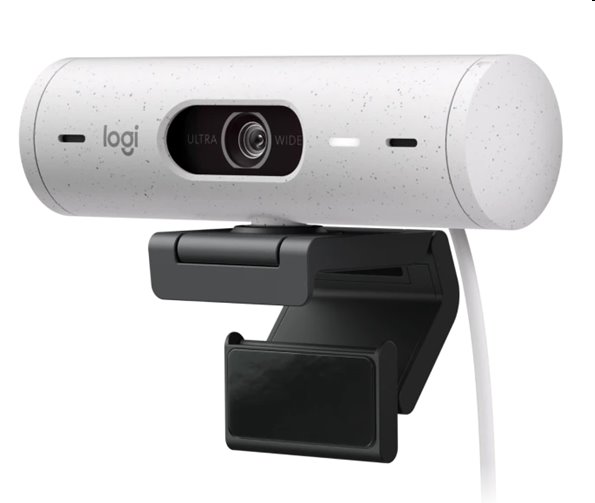 Logitech BRIO 500 - webcam - white