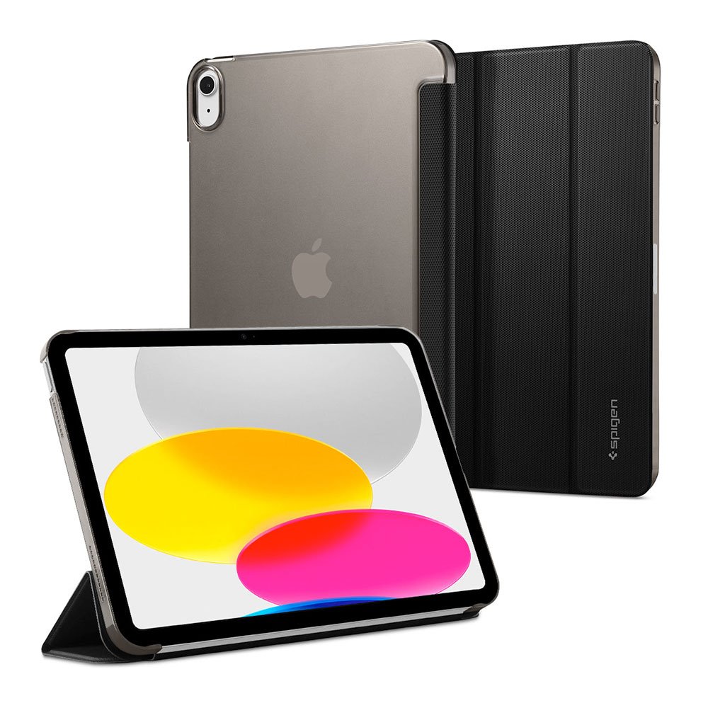 Spigen puzdro Liquid Air Folio Case pre iPad 10.9" 2022 10th Gen – Black