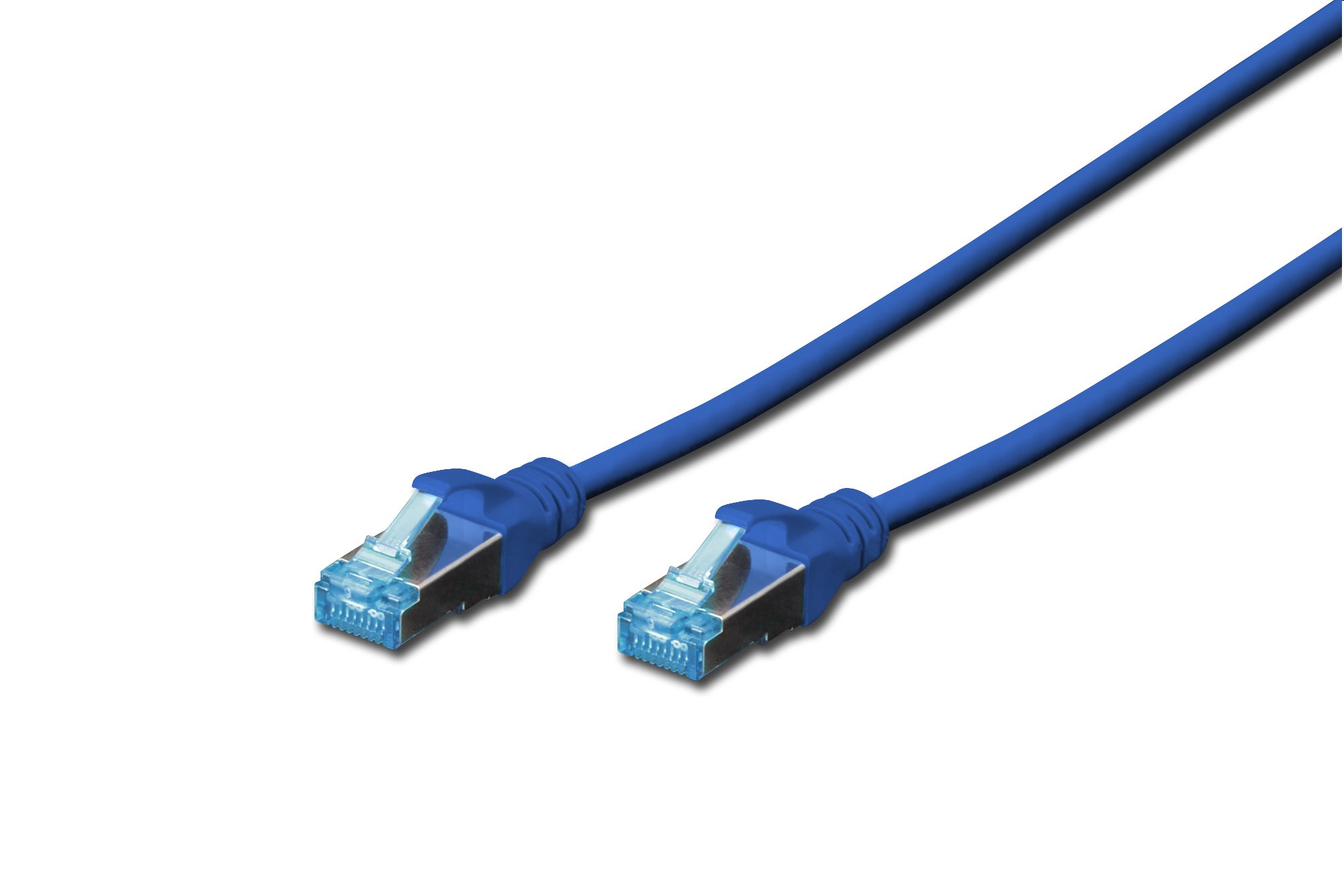 DIGITUS patch kábel Cat5E, SF/UTP - 0,5m, modrý