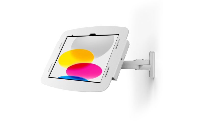 Compulocks Space Swing iPad Pro 12.9 (3rd - 6th gen) Enclosure Stand, White