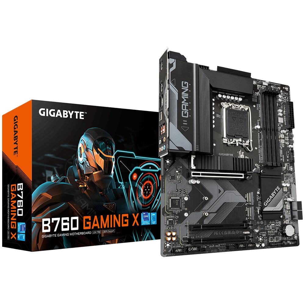 Gigabyte B760 GAMING X, Intel B760, LGA1700, 4xDDR5, ATX