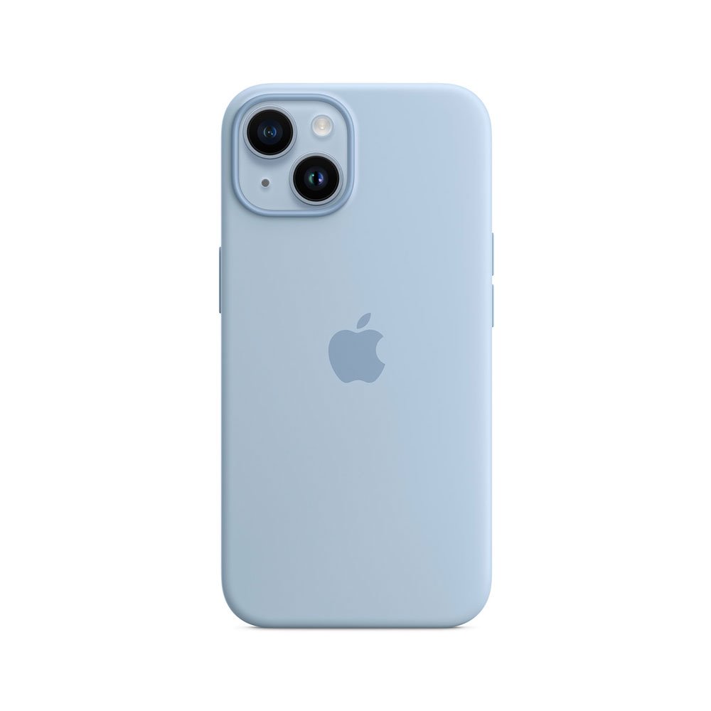 Apple iPhone 14 Silicone Case with MagSafe - Sky