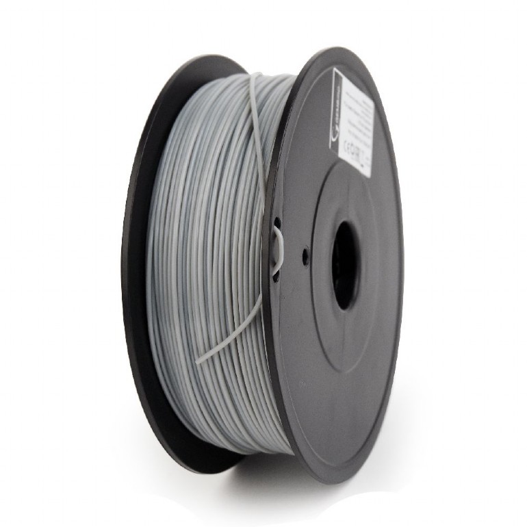 Tlačová struna (filament) GEMBIRD, PLA PLUS, 1,75mm, 1kg, šedá