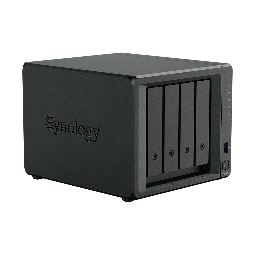 Synology™   DiskStation DS423+   (4x HDD + 2x NVMe; 4jadro CPU; 2(6)GB RAM;  2xGLAN; 2x USB3.2Gen1)