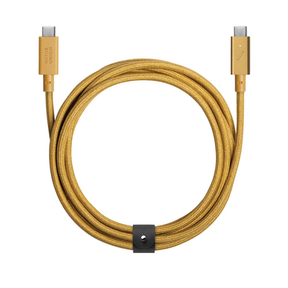 Native Union kábel Belt Cable Pro USB-C to USB-C 2.4m 240W - Kraft