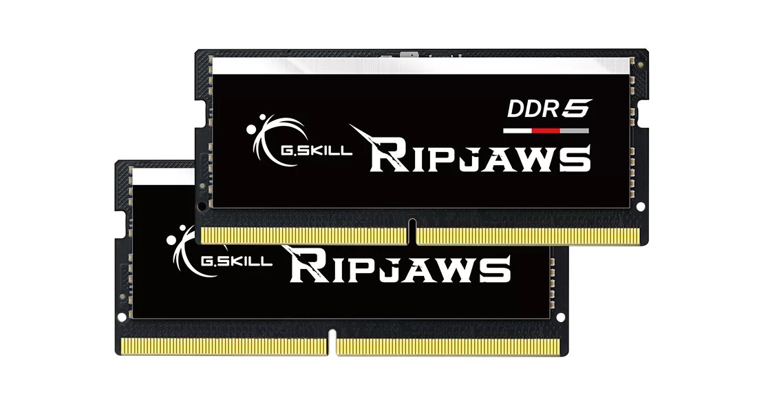 G.SKILL 32GB SODIMM kit DDR5 4800 CL38 Ripjaws  