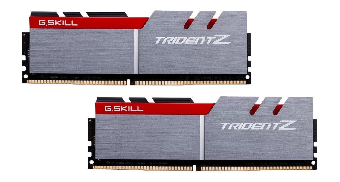 G.SKILL 32GB kit DDR4 3200 CL16 Trident Z silver-red