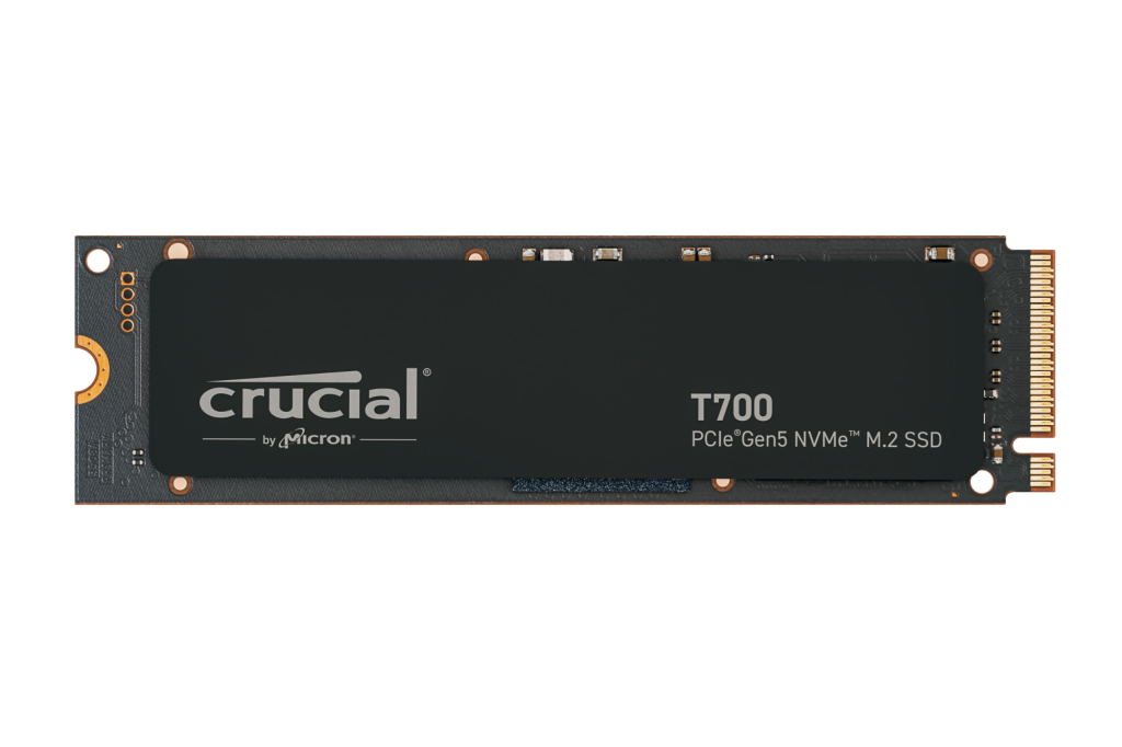 Crucial SSD T700 1TB M.2 NVMe Gen5 11700/9500 MBps