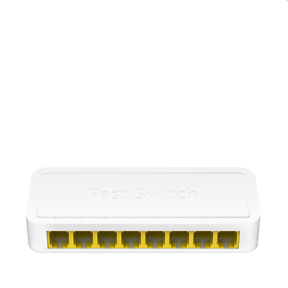 Cudy FS108D - 8-Port Switch, 8 10/100M RJ45 Ports, Desktop, Power Saving, Plug & Play