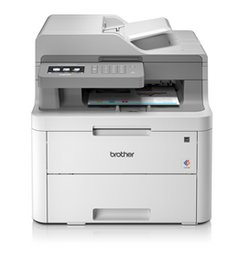 Brother DCP-L3550CDW, A4 laser color MFP, print/scan/copy, 18 strán/min, 2400x600, USB 2.0, LAN, WiFi