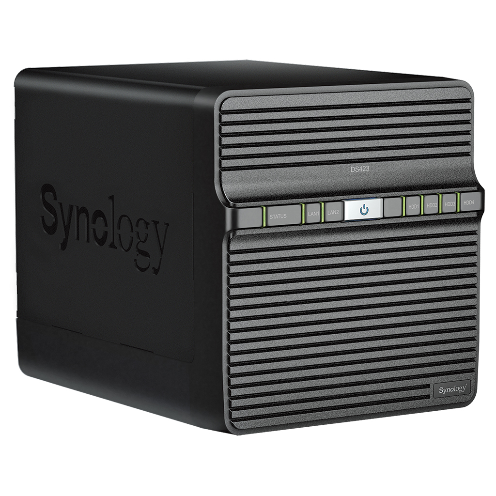 Synology™   DiskStation DS423   (4x HDD; 4jadro CPU; 2GB RAM;  2xGLAN; 2x USB3.2Gen1)