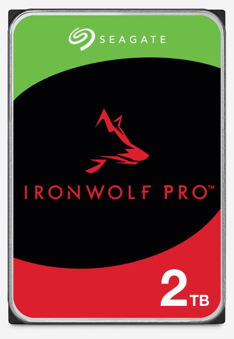 Seagate Ironwolf Pro NAS HDD 2TB SATA