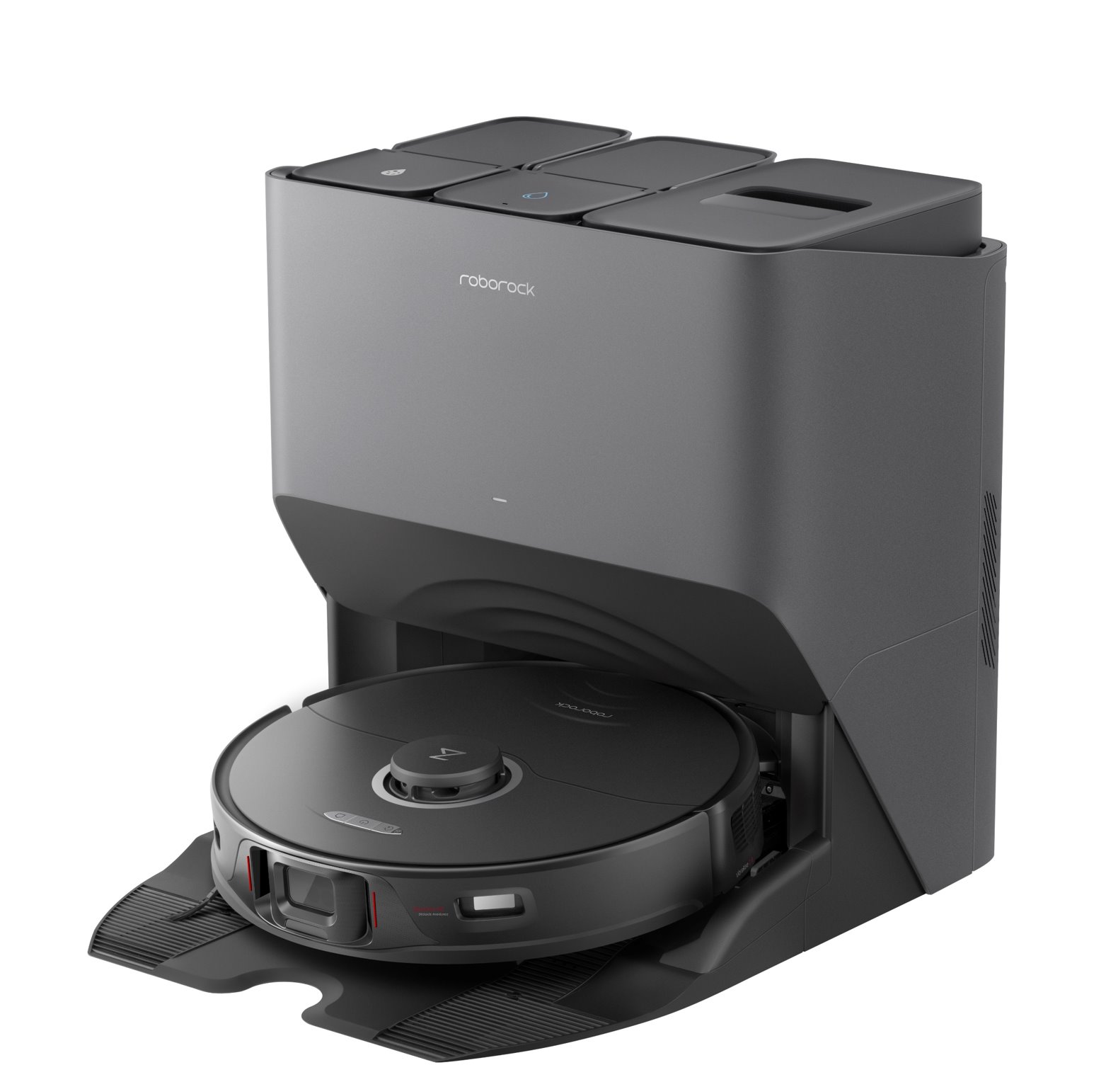 Roborock S8 Pro Ultra black, robotický vysávač s dockom, čierny