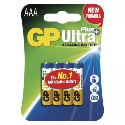 EMOS GP alkalická batéria ULTRA PLUS AAA (LR03) 4BL