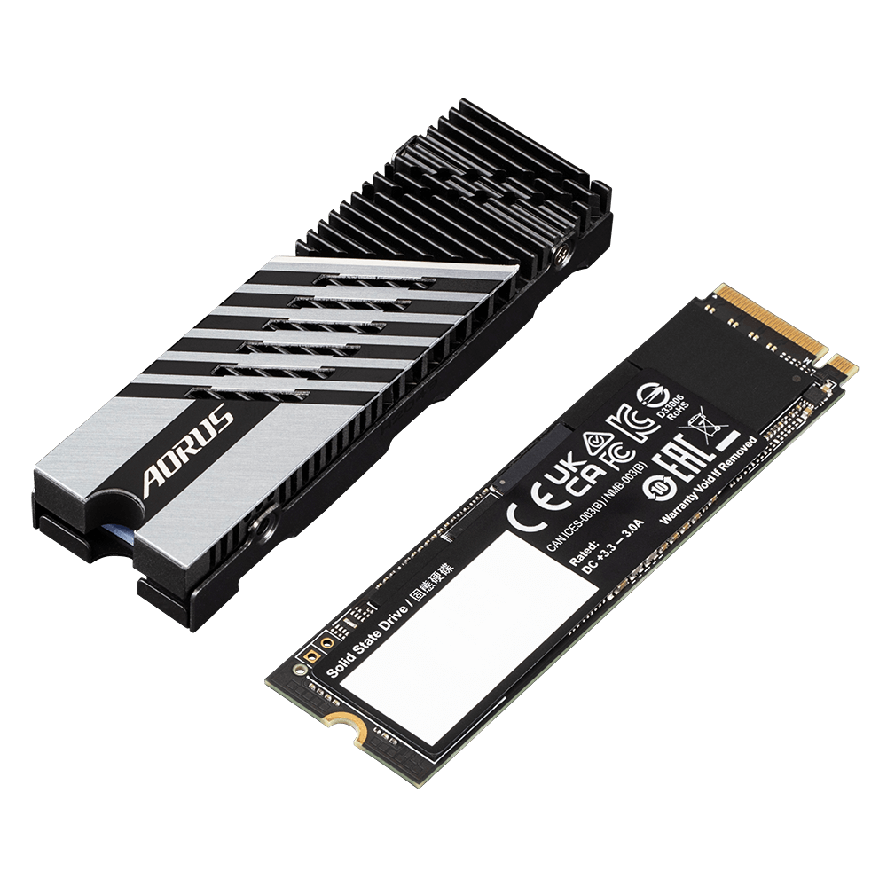 Gigabyte AORUS 7300 SSD 2TB M.2 NVMe Gen4 (PS5 Ready) 7300/6850 MBps