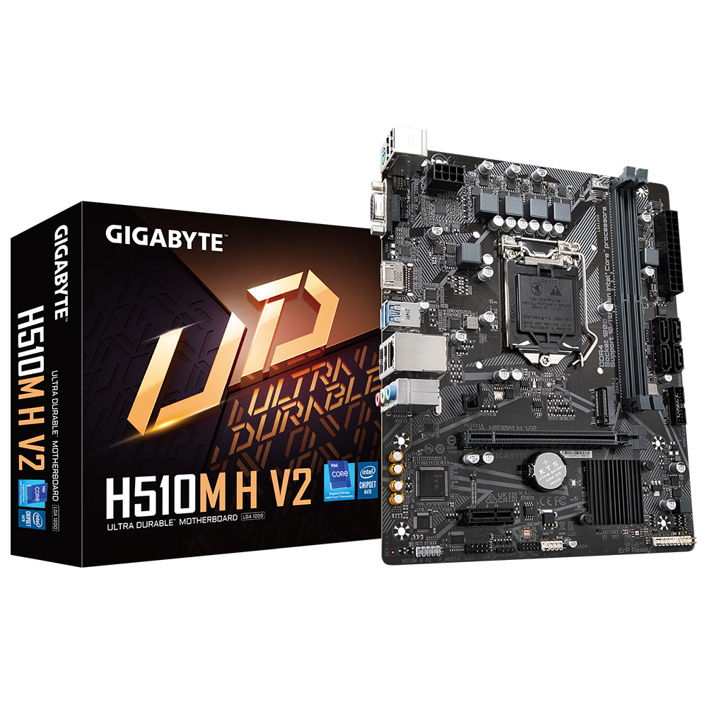 Gigabyte H510M H V2, Intel H510, LGA1200, 2xDDR4, mATX