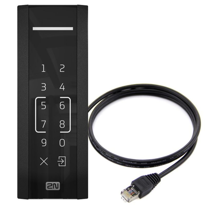 2N® Access Unit M Dotyková klávesnice & RFID - 125kHz, 13.56MHz, NFC, PIC