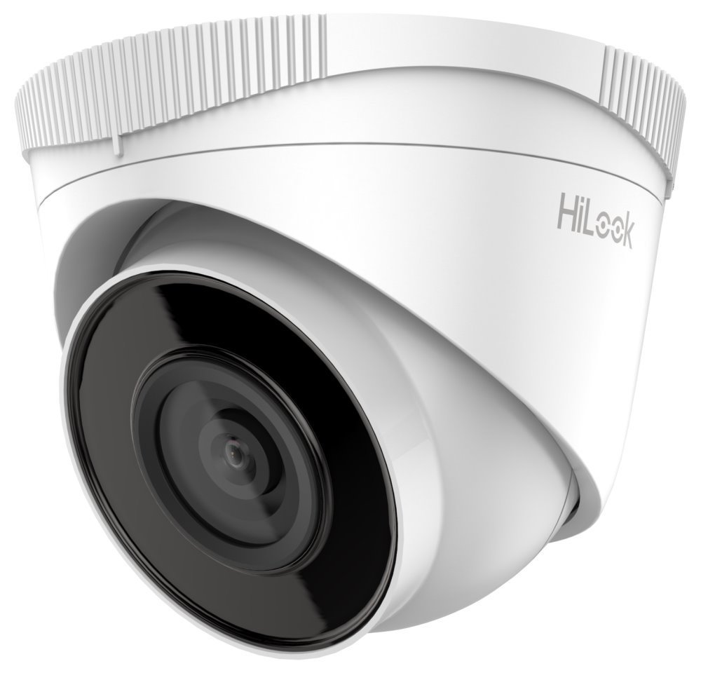Hikvision HiLook IP kamera IPC-T240H(C)/ Dome/ rozlíšenie 4Mpix/ objektiv 2.8mm/H.265+/krytí IP67/ IR až 30m/kov+plast