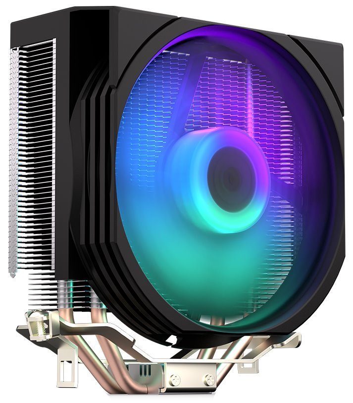 ENDORFY chladič CPU Spartan 5 aRGB/ 120mm fan / 2 heatpipes / kompaktný i pre menšie skrinky / pre Intel a AMD 