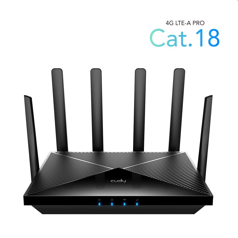 Cudy AC1200 Wi-Fi 4G LTE Cat 12 Router, detach.ant
