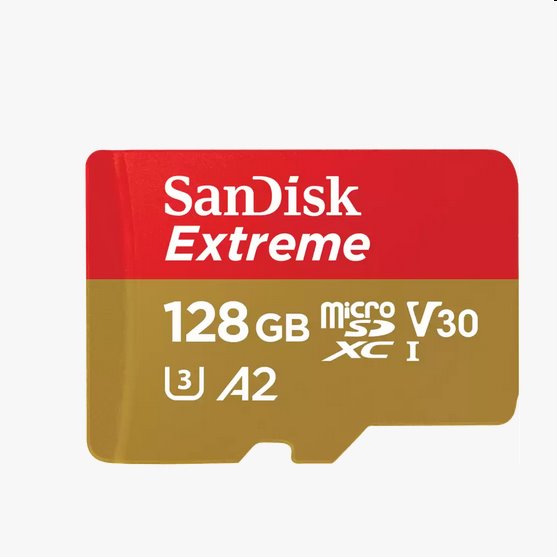 SanDisk Extreme 128GB microSD card 