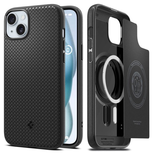 Spigen kryt Mag Armor Magsafe pre iPhone 15 - Matte Black