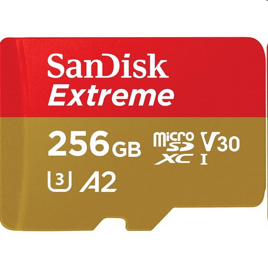 SanDisk Extreme PRO 256GB microSD card