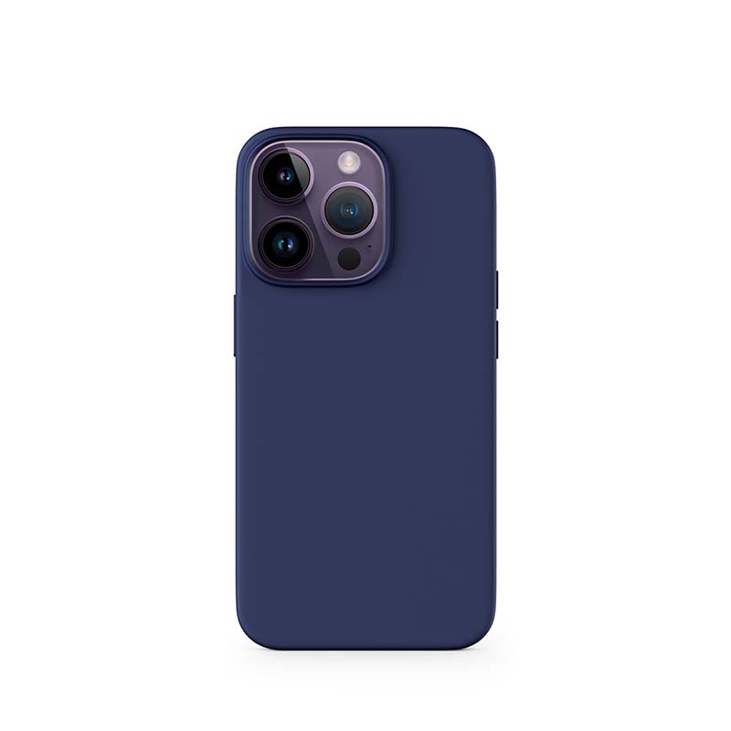 Epico Mag+ Silicone Case iPhone 15 Plus - modrá